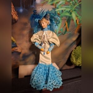 Gabe's Mme la Deau  "Ask any man" old West doll western porcelain